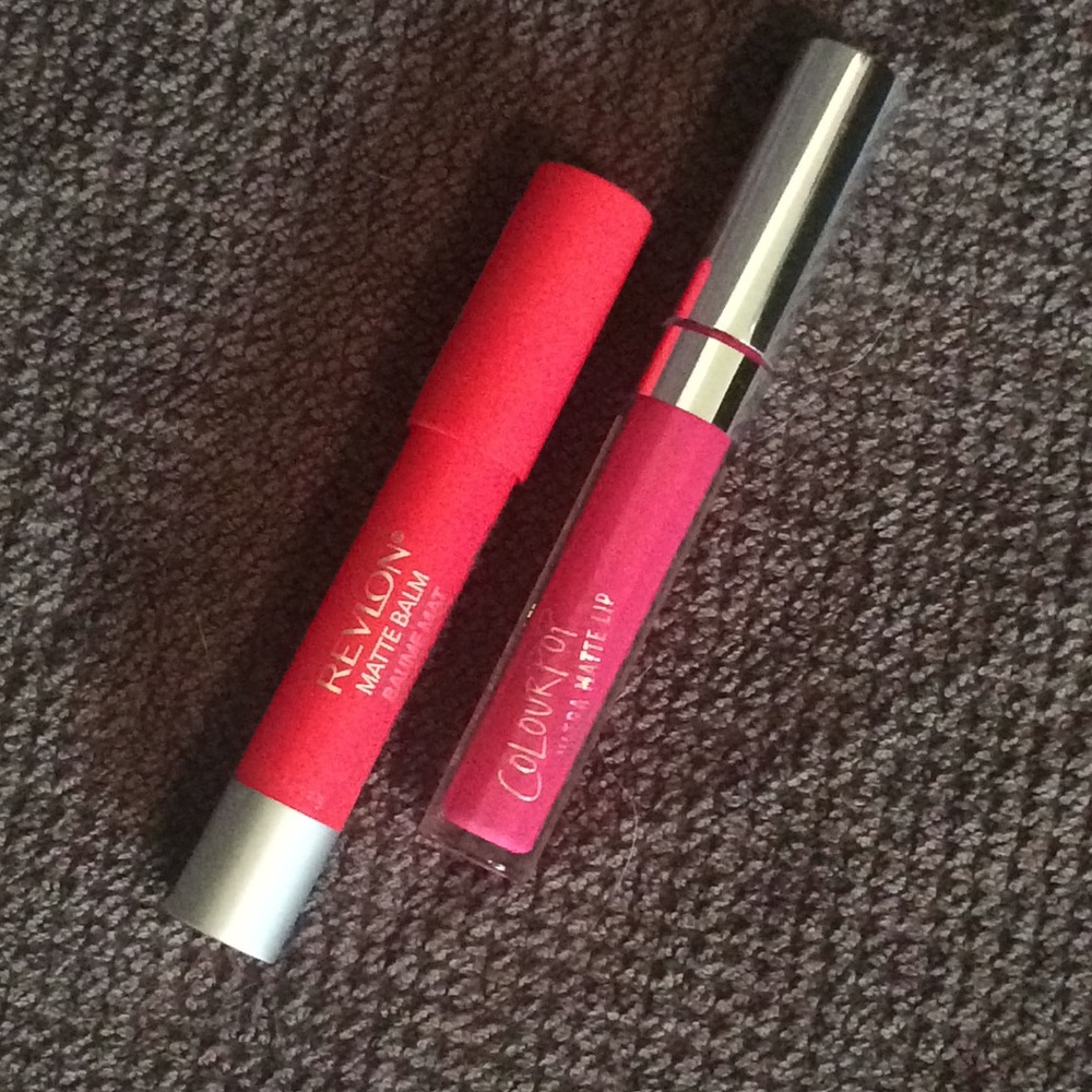Colourpop & Revlon pink lip bundle